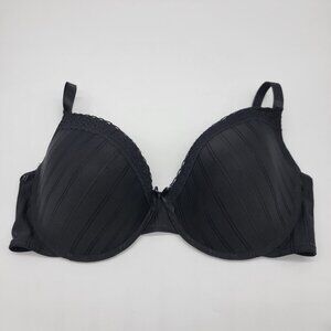 Body Form Bra Soft Cup Lightly Lined Bra Sexy Comfort Black 42D
